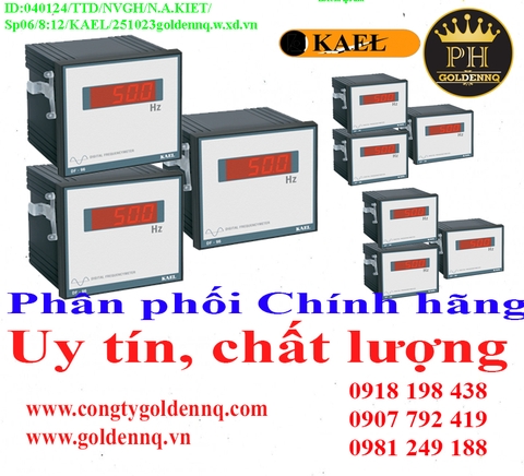 Đồng Hồ Tủ Điện KAEL chính hãng, giá sỉ, bảo hành, phân phối toàn quốc. Để biết thêm thông tin chi tiết xin vui lòng liên hệ hotline.