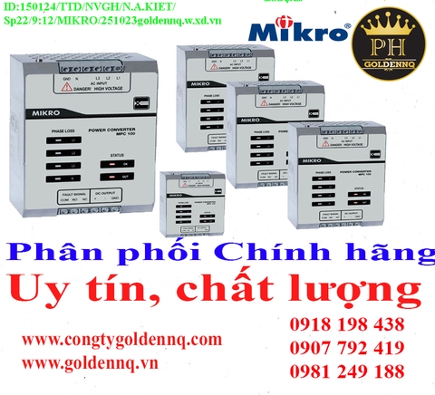 Bộ chuyển đổi nguồn Mikro chính hãng, giá sỉ, bảo hành, phân phối toàn quốc. Để biết thêm thông tin chi tiết xin vui lòng liên hệ hotline.