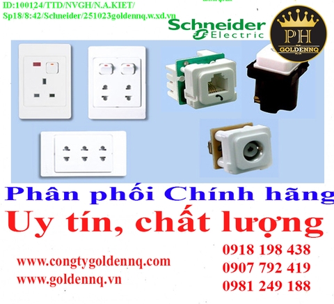 Công tắc, ổ cắm dân dụng và công nghiệp chính hãng, giá sỉ, bảo hành, phân phối toàn quốc. Để biết thêm thông tin chi tiết xin vui lòng liên hệ hotline.