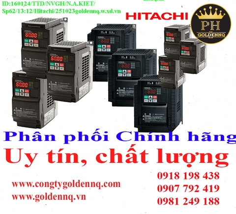 Biến Tần Hitachi chính hãng, giá sỉ, bảo hành, phân phối toàn quốc. Thông tin chi tiết xin vui lòng liên hệ hotline.