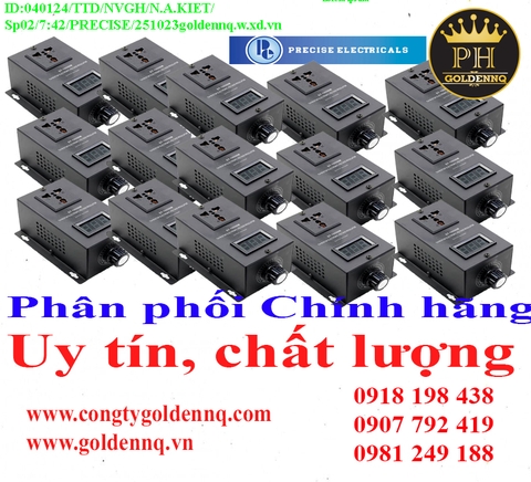 Biến áp điều khiển PRECISE chính hãng, giá sỉ, bảo hành, phân phối toàn quốc. Để biết thêm thông tin chi tiết xin vui lòng liên hệ hotline.