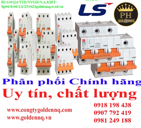 Cầu dao dạng tép LS (MCB) chính hãng, giá sỉ, bảo hành, phân phối toàn quốc. Để biết thêm thông tin chi tiết xin vui lòng liên hệ hotline.