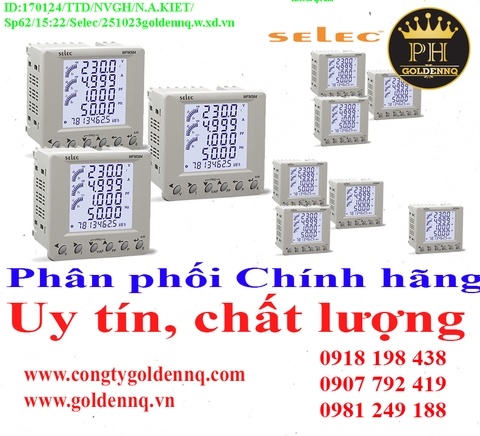Đồng hồ đa năng Selec chính hãng, giá sỉ, bảo hành, phân phối toàn quốc. Thông tin chi tiết xin vui lòng liên hệ hotline.