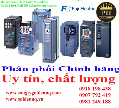 Biến Tần FUJI chính hãng, giá sỉ, bảo hành, phân phối toàn quốc. Để biết thêm thông tin chi tiết xin vui lòng liên hệ hotline.