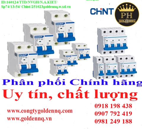 Cầu dao dạng tép Chint (MCB) chính hãng, giá sỉ, bảo hành, phân phối toàn quốc. Thông tin chi tiết xin vui lòng liên hệ hotline.