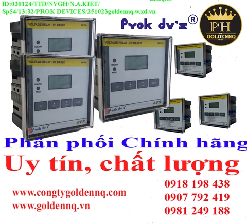 Relay bảo vệ điện áp PROK DEVICES giá rẻ, chất lượng, bảo hành chính hãng