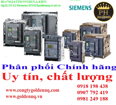 Máy cắt khí Siemens (ACB) chính hãng, giá sỉ, bảo hành, phân phối toàn quốc. Thông tin chi tiết xin vui lòng liên hệ hotline.
