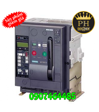 Máy Cắt Không Khí (ACB) Siemens - 3WL1110-2CB42-1AA2 - CIRCUIT BREAKER 4-POLE, SIZE I, IEC IN - 1000A TO 690V, AC50/60HZ ICU - 55KA AT 500V, ETU 25