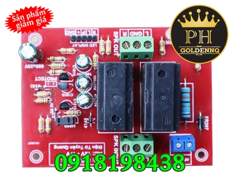 Mạch Bảo Vệ Loa Đa Năng 20A 2 Kênh Tiếng Hỗ Trợ Tới Main 48 Sò