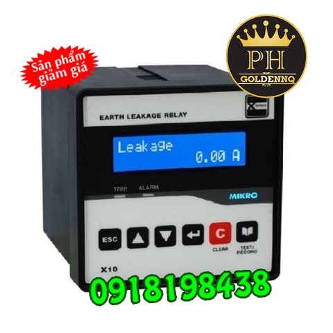 Rơ le bảo vệ quá dòng Mikro X10-ELR