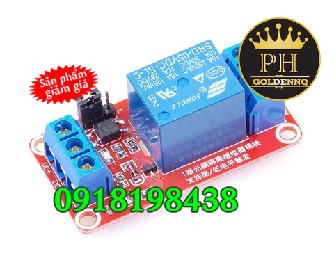 Module Relay 5VDC 1/2/4/8 Kênh High / Low