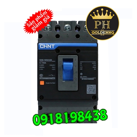 MCCB Chint NXM-125S/3300-125, 25KA, 3P