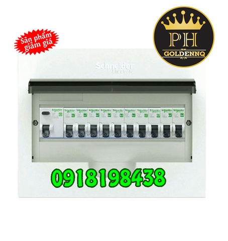 Tủ điện nhựa âm tường chứa 4 module-12 module