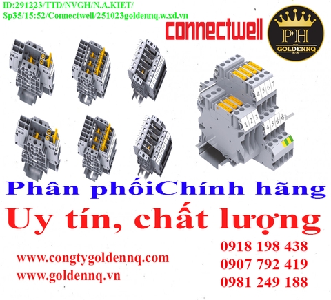 Đầu nối kiểm tra và ngắt kết nối Connectwell chính hãng, giá sỉ, bảo hành, phân phối toàn quốc. Để biết thêm thông tin chi tiết xin vui lòng liên hệ hotline.