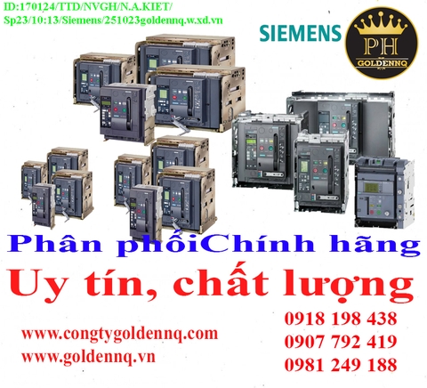 Máy cắt khí Siemens (ACB) về kho nhiều chưa cập nhật kịp, vui lòng liên hệ hotline để biết thêm thông tin.
