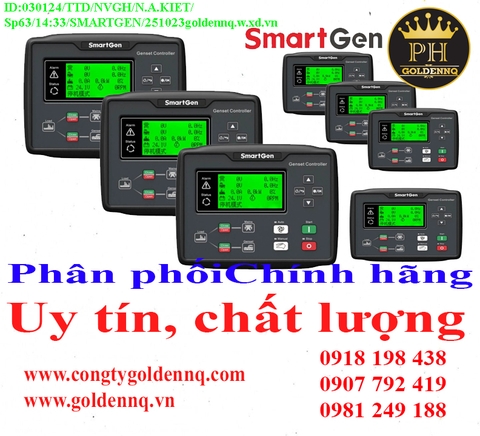 Bộ điều khiển máy phát điện SMARTGEN chính hãng, giá sỉ, bảo hành, phân phối toàn quốc. Để biết thêm thông tin chi tiết xin vui lòng liên hệ hotline.