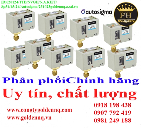 Công tắc áp suất Autosigma chính hãng, giá sỉ, bảo hành, phân phối toàn quốc. Để biết thêm thông tin chi tiết xin vui lòng liên hệ hotline.