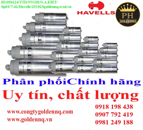 Tụ bù hạ thế Havells chính hãng, giá sỉ, bảo hành, phân phối toàn quốc. Để biết thêm thông tin chi tiết xin vui lòng liên hệ hotline.