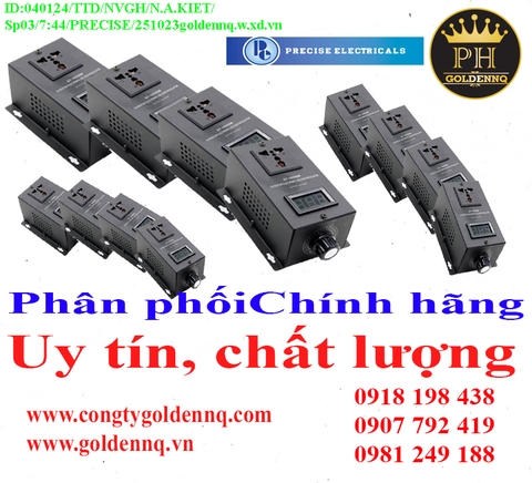 Biến áp điều khiển PRECISE chính hãng, giá sỉ, bảo hành, phân phối toàn quốc. Để biết thêm thông tin chi tiết xin vui lòng liên hệ hotline.