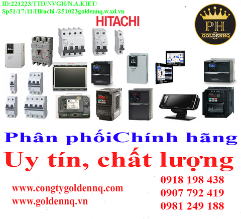 Biến Tần Hitachi chính hãng, giá sỉ, bảo hành, phân phối toàn quốc. Để biết thêm thông tin chi tiết xin vui lòng liên hệ hotline.