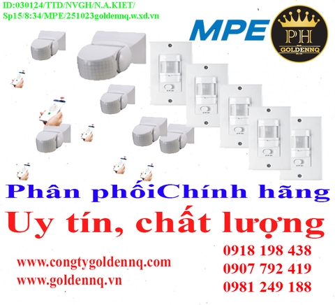 Cảm Biến Chuyển Động MPE chính hãng, giá sỉ, bảo hành, phân phối toàn quốc. Để biết thêm thông tin chi tiết xin vui lòng liên hệ hotline.
