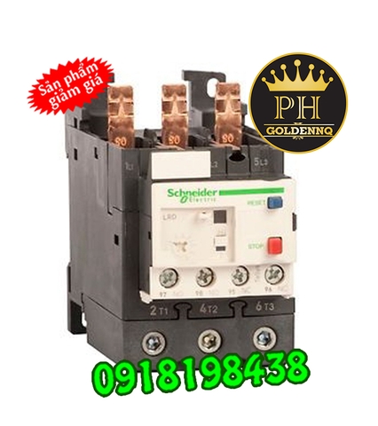 Rơ le nhiệt Schneider Class 10 A(1) với liên kết Everlink, đầu kết nối bắt vít BTR