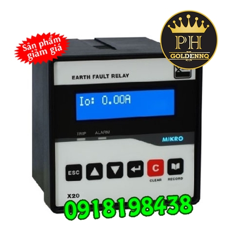 Rơ le bảo vệ chạm đất Mikro X20-EFR-240AD