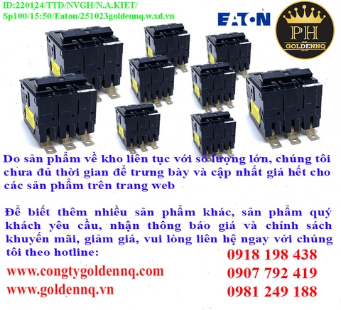 Tiếp điểm phụ Eaton chính hãng, giá sỉ, bảo hành, phân phối toàn quốc.