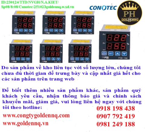 Điều Khiển Độ Ẩm Conotec chính hãng, giá sỉ, bảo hành, phân phối toàn quốc.