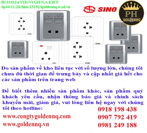 SÊ-RI S66 Sino chính hãng, giá sỉ, bảo hành, phân phối toàn quốc.