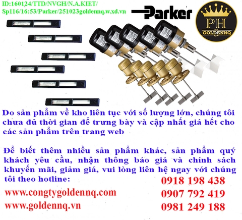 Thiết bị báo mức Parker chính hãng, giá sỉ, bảo hành, phân phối toàn quốc.
