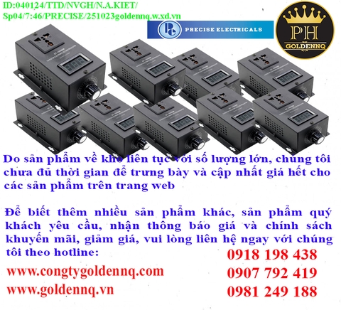 Biến áp điều khiển PRECISE chính hãng, giá sỉ, phân phối toàn quốc.