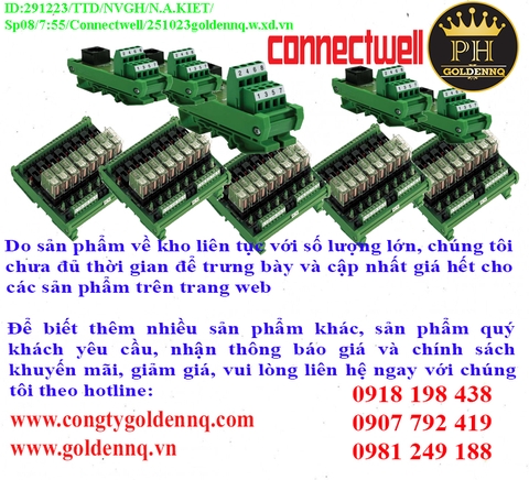 Interface module-Connectwell chính hãng, giá sỉ, phân phối toàn quốc.