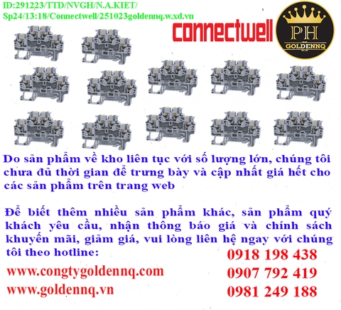 Đầu nối dây 2 tầng CX Connectwell chính hãng, giá sỉ, phân phối toàn quốc.