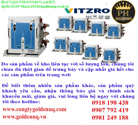 Vacuum Transfer Switch (VTS) VITZRO chính hãng, giá sỉ, phân phối toàn quốc.