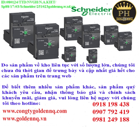 Tesys U chính hãng, giá sỉ, phân phối toàn quốc.