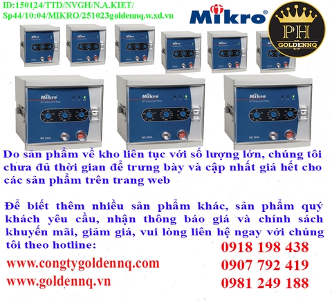 Rơ-le bảo vệ dòng rò - loại gắn mặt tủ Mikro chính hãng, giá sỉ, bảo hành, phân phối toàn quốc.