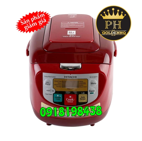 Nồi cơm điện tử Hitachi 1,8 lít RZ-D18VFY-DRE