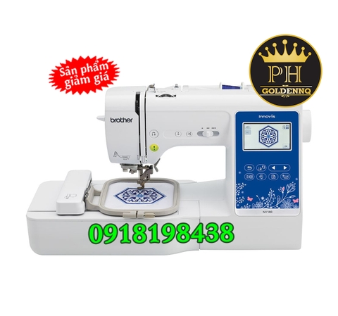 MÁY THÊU VI TÍNH ĐA NĂNG BROTHER 3 TRONG 1 NV180