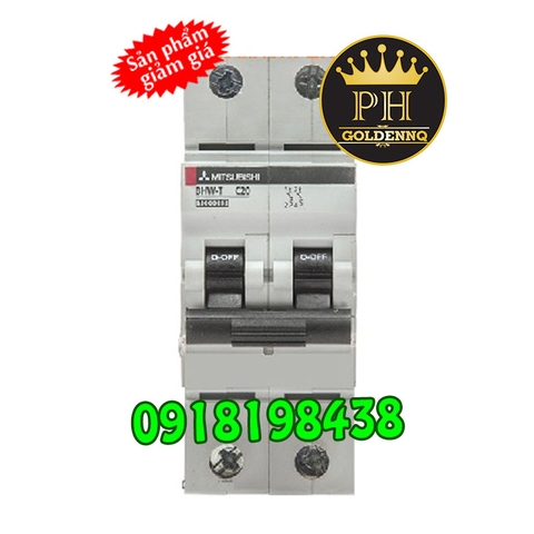 MCB Mitsubishi BHW-T4 50A 4.5kA 2P