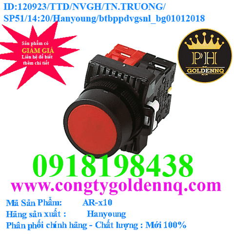 Nút nhấn không đèn AR-x10