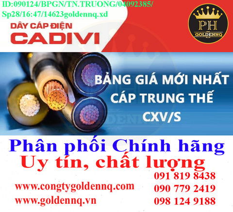 Cáp điện lực CADIVI về kho nhiều chưa cập nhật kịp, vui lòng liên hệ hotline để biết thêm thông tin
