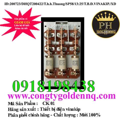 Cầu dao kiểu hở Vinakip