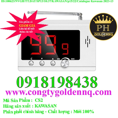 Hệ thống báo gọi phục vụ không dây KAWA KW-CS2