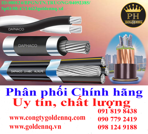 Dây cáp nhôm DAPHACO chính hãng, giá sỉ, phân phối toàn quốc.