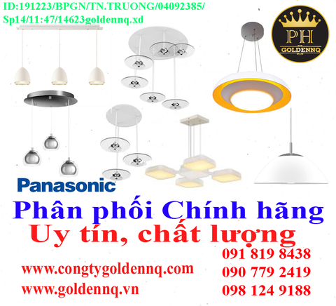 Hàng ĐÈN THẢ PANASONIC chính hãng, giá rẻ, bảo hành, phân phối toàn quốc. Để biết thêm thông tin chi tiết xin vui lòng liên hệ hotline.