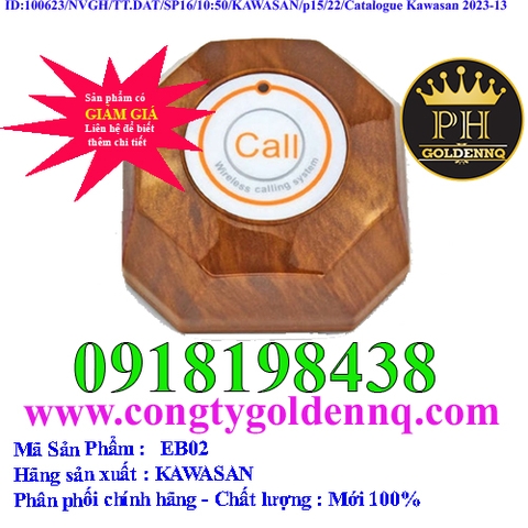 Nút nhấn báo gọi phục vụ EB02
