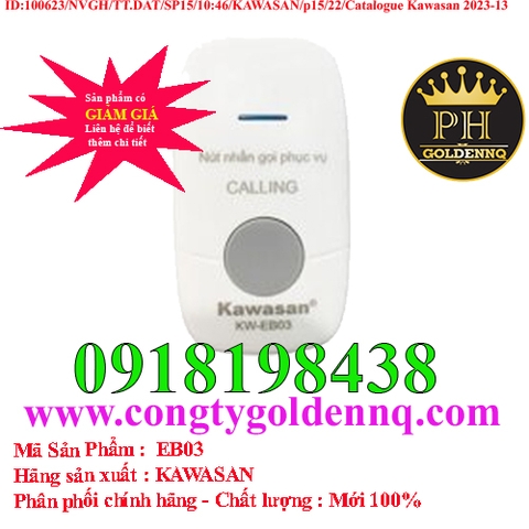 Nút nhấn báo gọi phục vụ EB03