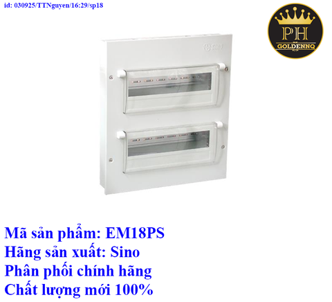 Tủ điện 18 đường -EM18PS