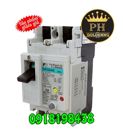 ELCB Fuji EW32AAG-2P 2.5kA 5A-32A